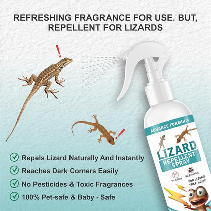 Lizard Repellent for Home | Spray Pest Control 250ML (Pack of 2)