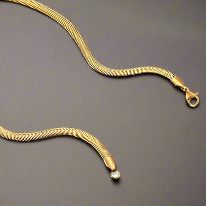 Men's Golden Snake Chain