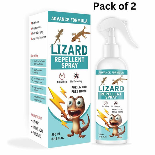 Lizard Repellent for Home | Spray Pest Control 250ML (Pack of 2)