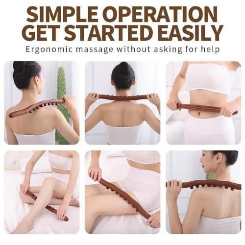 All-In-One Wooden Body Massage Stick