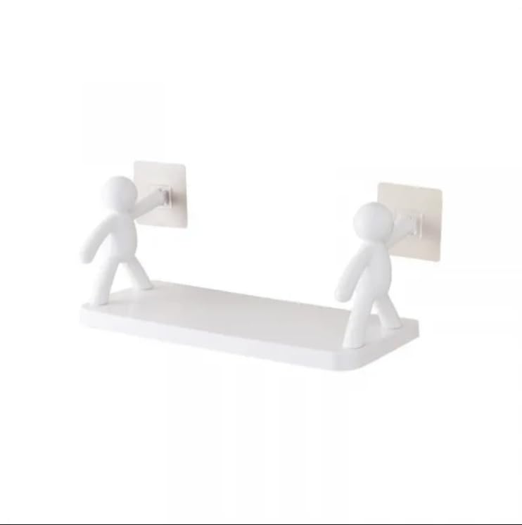 Stand Holder Self Adhesive Storage Stand Holder Soap Holder Shampoo Holder Wall Mounted Stand Holder Cartoon Stand Wall Mount Bathroom Stand