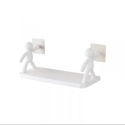 Stand Holder Self Adhesive Storage Stand Holder Soap Holder Shampoo Holder Wall Mounted Stand Holder Cartoon Stand Wall Mount Bathroom Stand