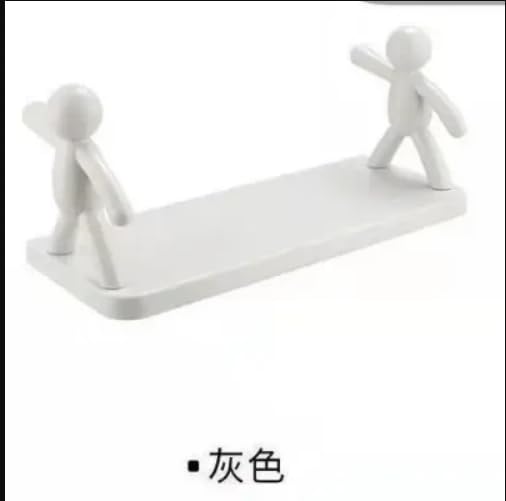 Stand Holder Self Adhesive Storage Stand Holder Soap Holder Shampoo Holder Wall Mounted Stand Holder Cartoon Stand Wall Mount Bathroom Stand