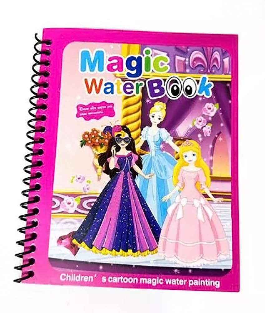 Water Magic Book n Magic Doodle Pen, Coloring Doodle Drawing Board Games for Kids, Educational Toy for Growing Kids